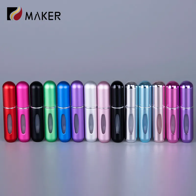 Travel Perfume Atomizer Refillable 5ml 8ml Travel Cologne Sprayer Mini Empty Small Empty Portable Fine Mist Parfum Bottle