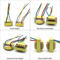 Transformateur audio à micro à bobine mobile ZXY EE25 en permalloy, laminé en acier au nickel, monophasé 230V 9V, signal audio haute sécurité