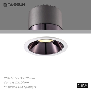 Passun mới trắng vòng + đen phản xạ 12W Trần lõm dẫn ánh sáng tại chỗ - Product Image 5