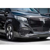 2016-2023y V Class W447 Mise à niveau vers 2024y Kit de carrosserie Facelift Mise à niveau Pare-chocs de voiture pour W447 Accessoires de voiture Pièces automobiles
