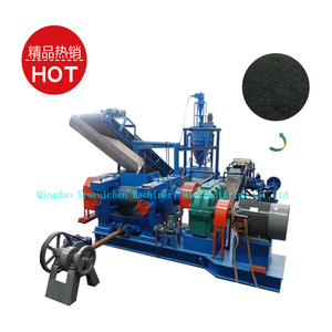 CE-Approved Automatic Tyre Recycling <strong>Rubber</strong> Crumb Equipment Tire <strong>Shredding</strong> Machine - Product Image 1