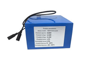 Krl 18650 40h 14.8v li-आयन रिचार्जेबल सॉलिड स्टेट बैटरी पैक के साथ 500 चक्र प्रमाणित - Product Image 2