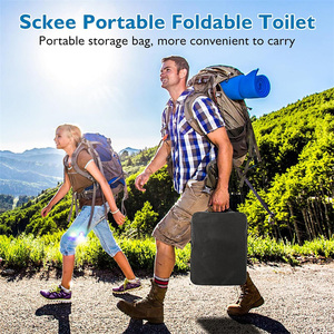 Inodoro Portátil Elevado para Adultos - Diseño Cómodo y Robusto, Cubo <span class=keywords><strong>de</strong></span> <span class=keywords><strong>Basura</strong></span> <span class=keywords><strong>de</strong></span> Poliéster, Características Multifuncionales, Bolsa - Product Image 5