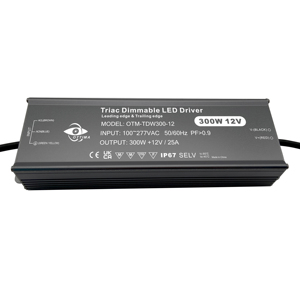 Venta al por mayor CE Listado Triac Controlador LED regulable Venta caliente 12V 25A 300W PWM PF> 0,9 Fuente de alimentación LED - Product Image 1