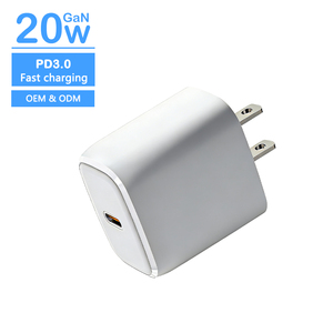 Cargador Rápido Tipo-C PD 3.0 de 20W con Tecnología GaN, Resistente al Fuego, Compatible con Estándares Estadounidenses/Europeos CE/ETL/<span class=keywords><strong>FCC</strong></span>, Protección OTP para Teléfonos Móviles y Auriculares - Product Image 4