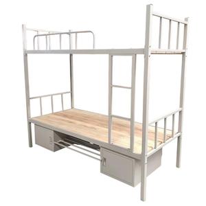 Lit superposé double en métal robuste pour adultes, idéal pour les dortoirs scolaires – Vente en gros de meubles de chambre à coucher en fer et acier à prix abordable - Product Image 2
