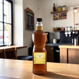 Sirop de thé aromatisé au miel et au citron, saveur thé vert pour garniture de crème glacée, certifié HACCP, fabriqué à Taïwan, Fantastea - Product Image 1