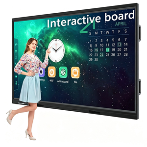 Extra large interactive whiteboard smart panel 65 75 110 "touch screen for education business and online learning - Product Image 1