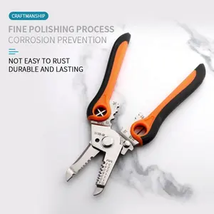 New Electrician Wire Hand Tools Wire Twisting Strippers Combination Cable Cutter Wire Stripper