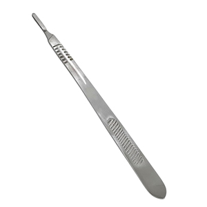 Manche de scalpel en acier inoxydable de qualité médicale avec prise en main confortable pour la recherche en laboratoire, la formation éducative et l'usage professionnel - Product Image 3