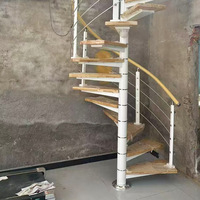Escalier en colimaçon extérieur en acier avec terrasse, escalier en spirale à vendre, fournisseur d'usine chinois