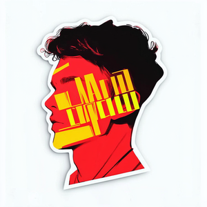 Die Cut <strong>Vinyl</strong> <strong>Adhesive</strong> PVC Logo <strong>Stickers</strong> Packaging Labels with <strong>Strong</strong> Hold - Product Image 1