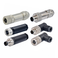 Ip67 industriel M5 M8 M9 M16 M23 7/8 2 3 4 5 6 7 8 9 10 12 13 14 16 broches 3Pin câble fil circulaire étanche M12 connecteur