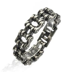 Pulsera de Cadena de Bicicleta para Hombre, Estilo Punk, Hipoalergénica, Antideslustre, Joyería de Moda Personalizada al por Mayor - Product Image 1