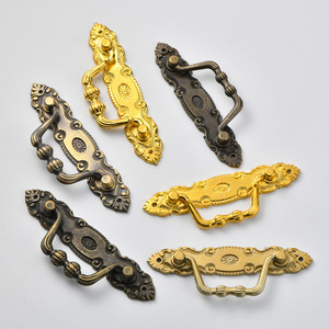 European Style Drawer Handles Zinc Alloy Bar Shape Durable Furniture Handle - Product Image 1
