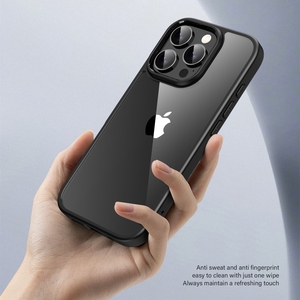 Custodia per <span class=keywords><strong>iPhone</strong></span> 16, Cover Trasparente Antigraffio in PC Rigido con Paraurti Morbido in TPU per <span class=keywords><strong>iPhone</strong></span> 16 Pro Max 15 14 <span class=keywords><strong>13</strong></span> - Product Image 6