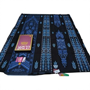 Sarong Indonesia BHS Excelente Oro JEA Tipo Jacquard Tradicional Musulmán - Product Image 3