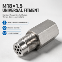 Nouveau convertisseur catalytique miniature M18*1.5 de haute qualité, capteur d'oxygène, pièce moteur, ajustement universel, garantie 1 an