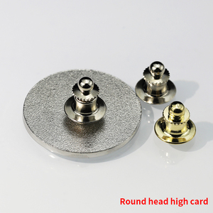 Phụ Kiện Nam Châm Mũ Bướm Ở Mặt Sau Của Huy Hiệu Pin/Có Một Mẫu Hiển Thị Ở Dưới Cùng Của Trang Chi Tiết - Product Image 2