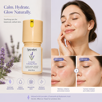 Spray à la lavande biologique 60 ml - Eau florale, rafraîchissant, anti-pollution, tonique apaisant pour la peau