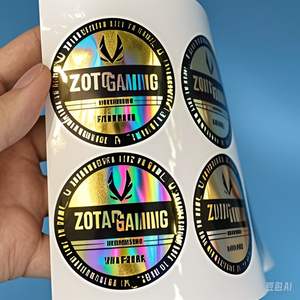 Pegatinas adhesivas holográficas de arcoíris de calidad superior hechas en China - Product Image 4