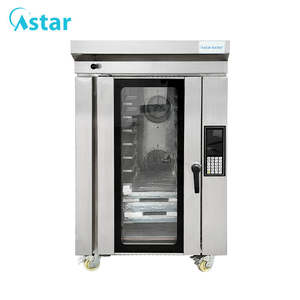 Four rotatif commercial à gaz OEM pour le pain, nouveau modèle automatique à bas <span class=keywords><strong>prix</strong></span> pour les ingrédients (noix, farine, maïs, eau, lait) - Product Image 2