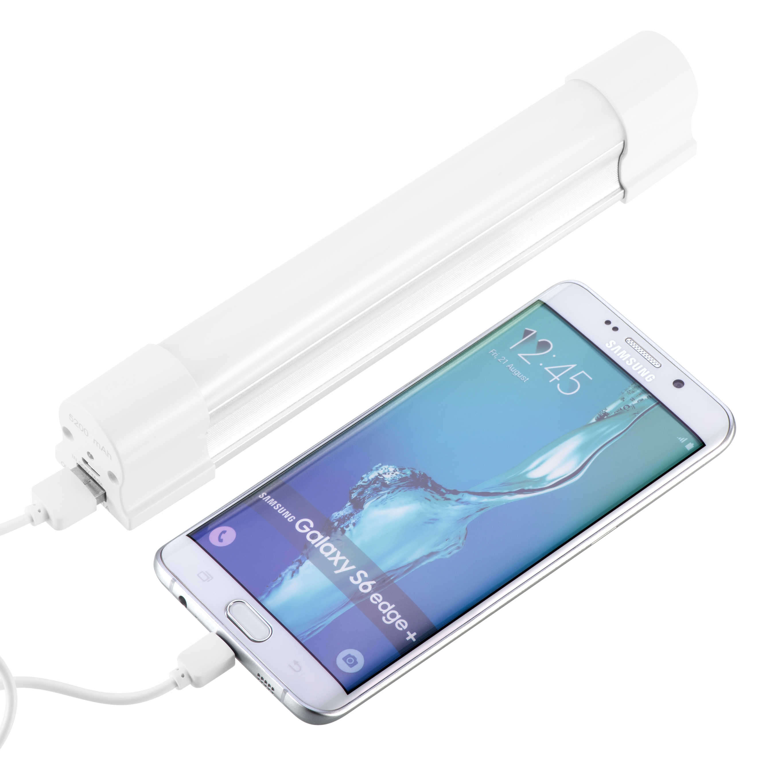 Lanterne Portable LED avec Tube magnétique Rechargeable par USB, éclairage d'urgence, idéale pour le travail, le Camping, etc.