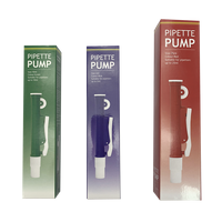 Pompe à pipette en plastique Westtune Levo E 2ml/5ml/10ml/25ml avec adaptateur de cône nasal en silicone, extérieur fin, bonne étanchéité, garantie 1 an