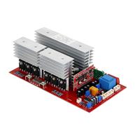 Carte de circuit d'onduleur basse fréquence 12V1500W 24V3000W 36V4500W 48V5500W, carte de commande d'onduleur à onde sinusoïdale pure avec transistors MOS