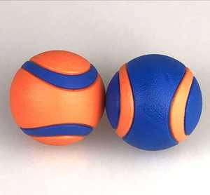 Fabrika özel Pet oyuncak iki renk köpek topu çift top köpek oyuncak - Product Image 6