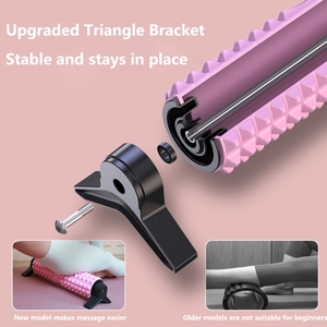 Rulli variopinti all'ingrosso della schiuma, rulli antiscivolo durevoli della schiuma con i supporti, adatti ad attrezzatura domestica di massaggio di <span class=keywords><strong>Yoga</strong></span> - Product Image 2