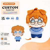 Poupée en peluche Kpop personnalisée OEM, figurines d'idols, créez votre propre design, personnage de dessin animé en peluche de 10 cm, fabrication de haute qualité