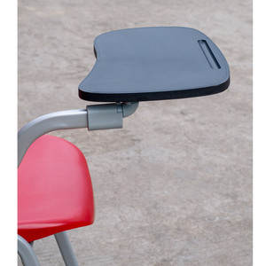 Sillas de entrenamiento de metal duraderas de gran venta, sillas de tableta de plástico multiusos de diseño moderno para uso en exteriores y hospitales - Product Image 5