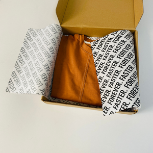 Bolsa de cuero impresa personalizada, materiales de embalaje de regalo para ropa, varios papeles de arte, tipos de papel offset recubierto de fábrica, diseñado para - Product Image 1