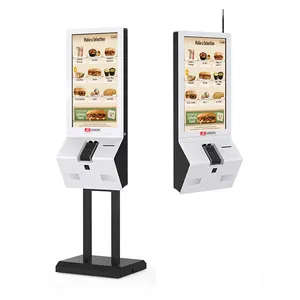 JCVISION 32 Zoll Touchscreen interaktive Zahlung Self-Service-Bestellung Kiosk