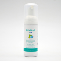Pasta dental de peróxido de espuma para niños, líquido para blanquear los dientes, fresa, menta, caramelo, mousse, 50ml