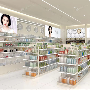 07-SHGS-D Cosmetic Shop Decoration Green Life <strong>Hall</strong> Series Space-saving Display Furniture <strong>Interior</strong> <strong>Design</strong> for Small Shop - Product Image 1