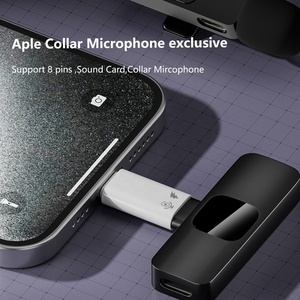 USB <b>C</b> to 8 Pins DC Multiport Converter <b>Adapter</b> <b>Type</b>-<b>C</b> Connector <b>Plug</b> for Lavalier Microphone and Mobile Phone OTG Charging D-053 - Product Image 5