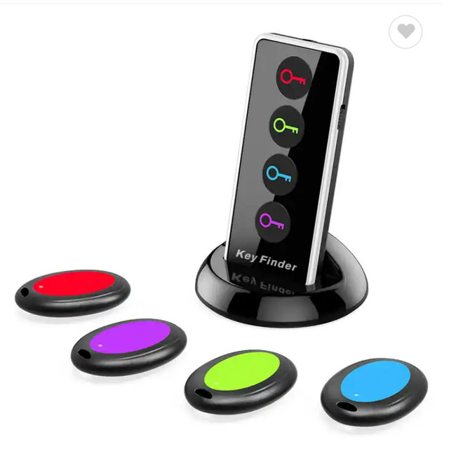 4-in-1 Wireless Remote Control Pet Tracker Key Finder Anti-Lost Torch Function Tracker Phone Wallets Business Promotional Gifts