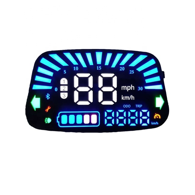 Custom Different Size Color Dynamic Driving Common Cathode Segment LED Display Module for Medical Equipment or Portable Power