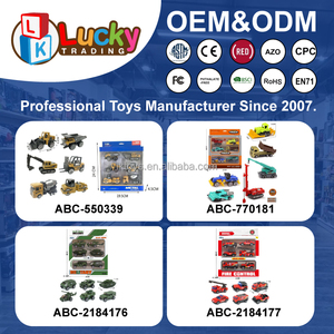 Lk Toys 6 chiếc mô hình đúc khuôn 1/64 kỹ thuật ma sát xe mô phỏng xe hơi mô hình xe trộn xe tải - Product Image 6