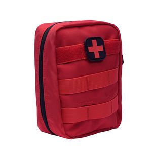 Pochette médicale rouge pochette de premiers soins sac utilitaire tactique déchirable pour les activités de plein air fournitures médicales - Product Image 2