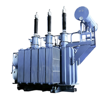 Transformator Daya Tiga Fasa Tiga Gulungan IEC 60076 50/60Hz Berpendingin Minyak 115kv 35kv 10.5kv 40mva untuk Daya Luar Ruangan