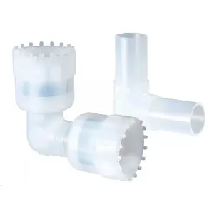 Semiconductor PFA PTFE Fitting OEM Personalizado Rosca atornillada Extremo Anillo de impacto Biopharm Aerospace Industrial