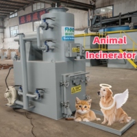 Horno de Cremación para Mascotas de 30 kg, 50 kg o 100 kg, Incinerador de Residuos de Animales en Venta, con Certificación CE ISO