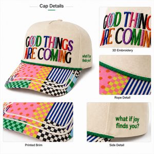 Casquette de baseball ajustable en coton avec broderie personnalisée à blocs de couleur et patch sur la visière, idéale pour l'extérieur, élégante et pratique - Product Image 3