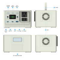 Station d'alimentation portable 150W pour extérieur, grande capacité, charge rapide, générateur solaire MPPT d'urgence pour camping, lampe torche, charge sans fil