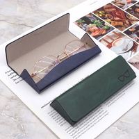 Étui à lunettes emballage pour lunettes de lecture optique Triangle boîte sac étui à lunettes lunettes de soleil pochette stockage lunettes paquet