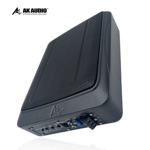 Subwoofer <span class=keywords><strong>de</strong></span> aluminio ultrafino <span class=keywords><strong>de</strong></span> 6x8 pulgadas, subwoofer bajo el asiento, subwoofer activo delgado para coche - Product Image 2