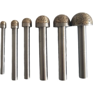 Outils de meulage diamantés pour la sculpture sur jade personnalisée, le décapage de la peau et le cuisson des pièces cylindriques, aiguilles de meulage diamantées - Product Image 4